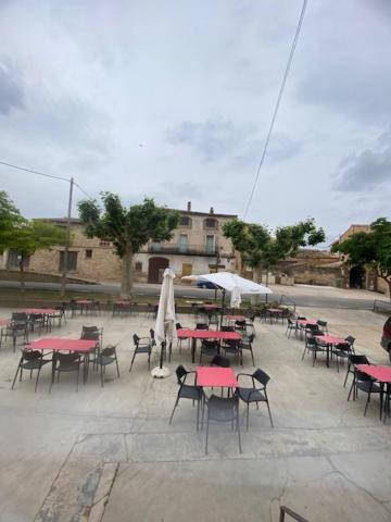 La Sociedad Otel Arens de Lledo Dış mekan fotoğraf